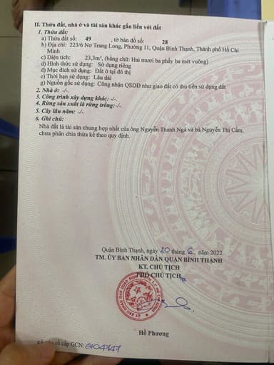 🏡 BÁN NHÀ MINI NƠ TRANG LONG – P11 BÌNH THẠNH – GIÁ TỐT
